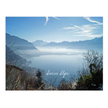Swiss Alps Postcard
