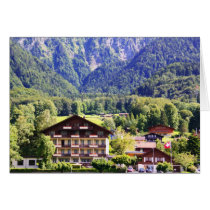 Swiss chalet cards