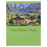 Swiss chalet flyers