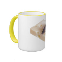 Swiss Chees Mouse Mug by BuddhanVI Swiss Chees Mouse Mug