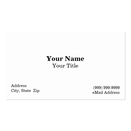 Swiss Cheese Black Background Business Card Template (back side)