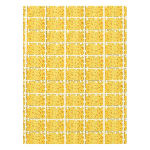 Swiss Cheese Cheezy Texture Pattern Tablecloth Zazzle