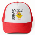 Swiss Chick hats