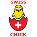 Swiss Chick t-shirts