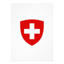 Swiss Coat of Arms - Switzerland Souvenir Card