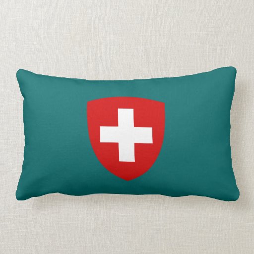 Swiss Coat of Arms - Switzerland Souvenir Throw Pillows
