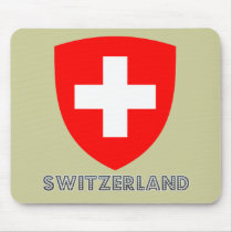 Swiss Emblem mousepads