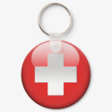Swiss Flag 2.0 keychains by StudioAG Swiss Flag 2.0 keychains