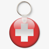Swiss Flag 2.0 keychains by StudioAG Swiss Flag 2.0 keychains