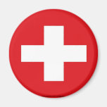 Swiss flag magnet