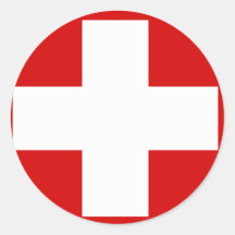 Swiss Flag Sticker