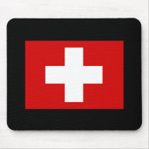 Swiss Flag T-shirts and Gifts mousepads by flagshirts Swiss Flag T-shirts and Gifts mousepads