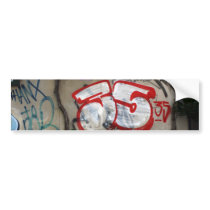 Swiss graffiti, Basel, Switzerland bumper stickers