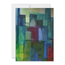 Swiss Graffiti, Basel, Switzerland Custom Invitations