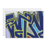 Swiss graffiti invite