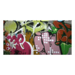 Swiss Graffiti Customized Photo Card