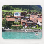 Swiss houses mousepad