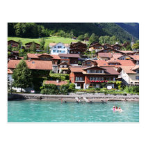 Swiss houses postcards