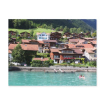 Swiss houses postcards