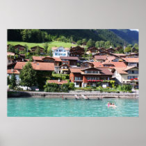 Swiss houses posters