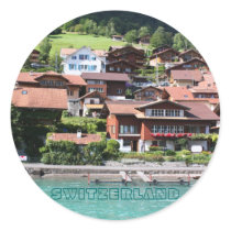 Swiss houses stickers