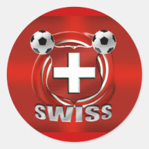 Swiss logo Soccer Fussball Presents Sticker