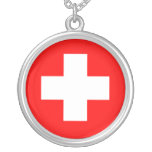 Swiss Medical Cross Sterling Silver Necklace necklaces