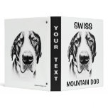 SWISS MOUNTAIN DOG VINYL BINDER