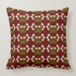Swiss Mountain Edelweiss Flowers Pillow