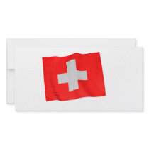 swiss photo greeting card