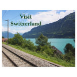 Swiss railway track flyers
