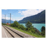 Swiss railway track customized stationery