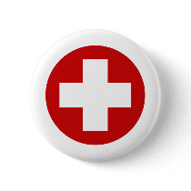 Swiss Red Cross Emergency Recovery Roundell Buttons