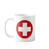Swiss Red Cross Emergency Recovery Roundell Coffee Mug