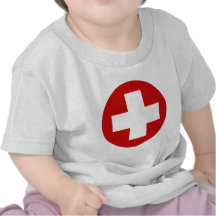 Swiss Red Cross Emergency Recovery Roundell T-shirts