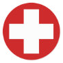 Swiss Red Cross Emergency Roundell Stickers