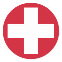 Swiss Roundel Sticker