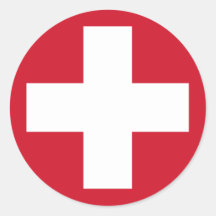 Swiss Roundel Sticker