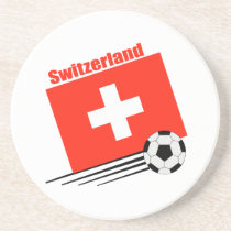 Swiss Soccer Team Drink Coaster coaster