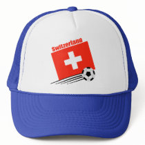 Swiss Soccer Team Mesh Hat hat