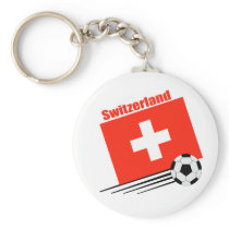 Swiss Soccer Team Key Chains keychain
