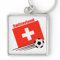Swiss Soccer Team Key Chain keychain