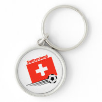 Swiss Soccer Team Key Chain keychain