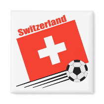 Swiss Soccer Team Magnets magnet