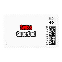 Swiss SuperDad postage