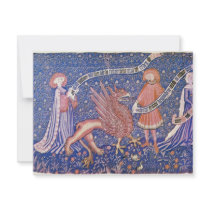 Swiss Tapestry Fragment By Schweizer Tapisseur Personalized Invite