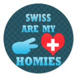 Swisss are my Homies stickers