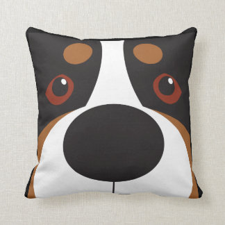 dog face cushion