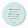 Swistle blog slogan round magnet