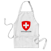 Switzerland Coat of Arms Apron